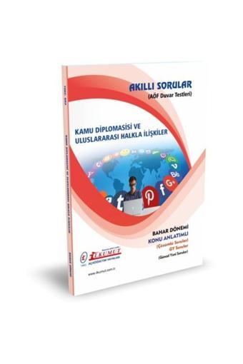 İlkumut Yayınları - Kamu Diplomasisi ve Uluslararası Halkla İlişkiler - (Konu Anlatımlı ve Çözümlü Sorular) - Akıllı Sorular