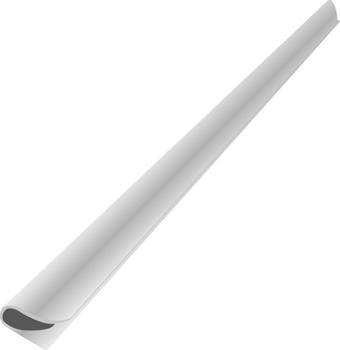 Sarff Profil Sırtlık Plastik Dar Üçgen 25 Yaprak 6 Mm Şeffaf 15203006 Tekli (1 Adet)