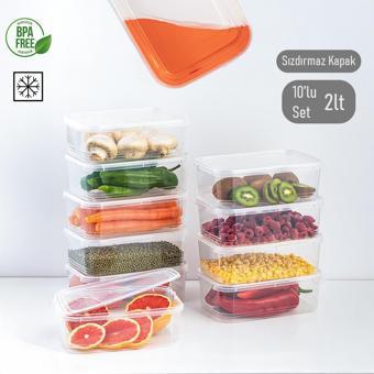 Porsıma 4302 Buzluk Kabı 2 LT SEFFAF (Kutu) X 10