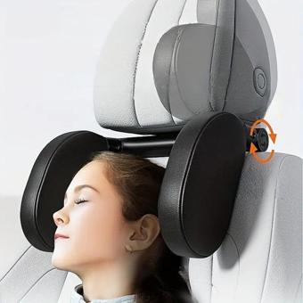 Polham Ultra Konforlu Araç İçi Ön ve Arka Koltuklara Uyumlu Yastık, Ergonumik Katlanabilir Araç Koltuk Yastığı