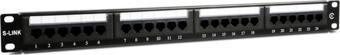 S-Link 24 Lü Utp Cat6 Patch Panel Sl-P624