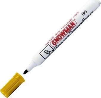 Snowman Bg12 Tahta Kalemi Yuvarlak Uçlu Sarı (12 Li Kutu)