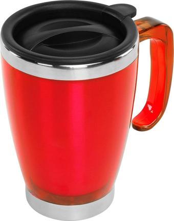 S-Link Sl-Tm1981 Kırmızı 415Ml İç 304 Dış 201 Paslanmaz Çelik Kupa (Termos Bardak)