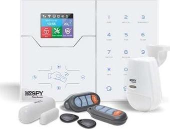 Spy Sp-201İp Dahili Tcp-İp Destekli Kablosuz Alarm Seti (1Pir,1Mc,2Kmd.)