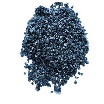 Dekoratif  Kırma Kırık Cam Neon Renk Cam Kırığı (1 KG)  Petrol Yeşili