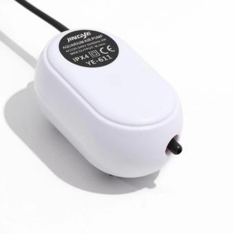 Jingye Tek Çıkışlı Sessiz Akvaryum Hava Motoru Beyaz 3W, 3L/Min