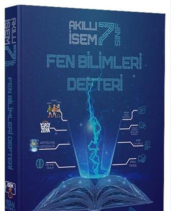 7. Sınıf Akıllı İsem Fen Bilimleri Defteri İsem Yayınları - İsem Yayıncılık