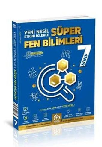Model Eğitim Yayınları 7. Sınıf Süper Fen Bilimleri Soru Bankası - Model Yayınları