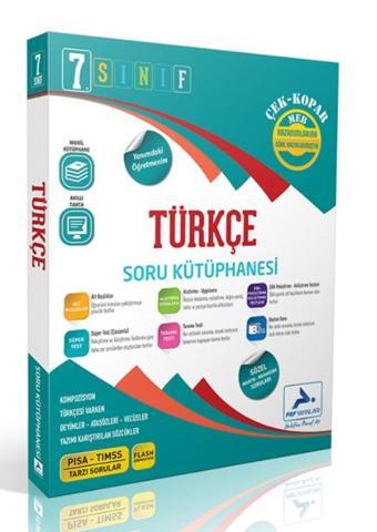 7. Sınıf Türkçe Soru Kütüphanesi PRF Paraf Yayınları - PRF Paraf Yayınları