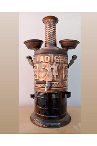 Kıvraklar Bakır Semaver 5 Litre Eskitme Model