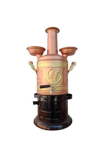 Kıvraklar Bakır Semaver 5 Lt Hilal Ve Bozkurt