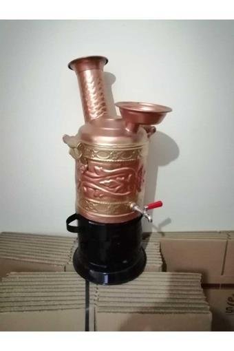 Hk Tedarik Bakır Semaver 4 Litre