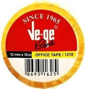 vege Selefon Bant Office Tape 12 mm X 10 Metre ( 12 Li Paket)