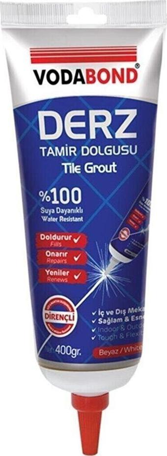 Vodabond Derz Tamir Dolgusu 400 Gram Suya Dayanıklı