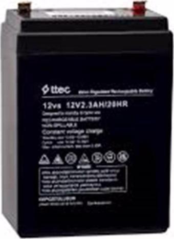 Ttec Plus 12V 2.3Ah Bakımsız Kuru Akü Dikey