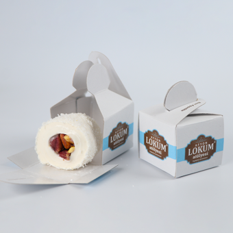 Sultan Antep Fıstıklı Sarma  Lokum 250g (10 Adet Tekli Kutu İçerisinde)