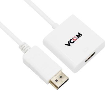 Vcom Beyaz Display Port Erkek To Hdmi Dişi Dönüştürücü Cg601-0.15