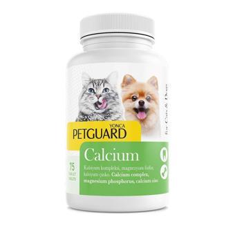 Petguard Calcium Kedi Köpek 75Gr 75 Tablet