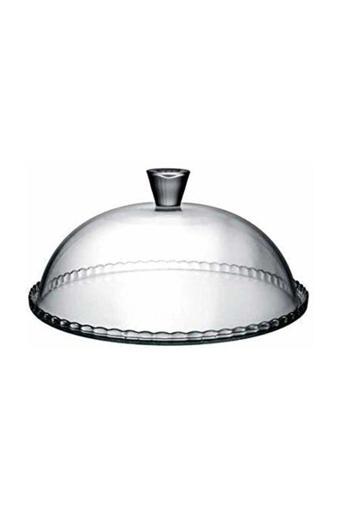 Romans Kek - Pasta Sunum Fanusu Patisserie - Cam (32 Cm)