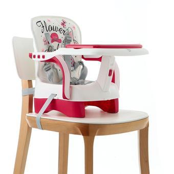 Baby Plus Funny Yükselticili Mama Sandalyesi Pembe
