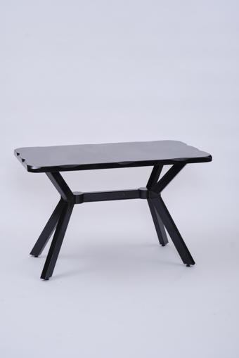 Kütük MDF Boyalı Lak Panel Mutfak Masası 70x120