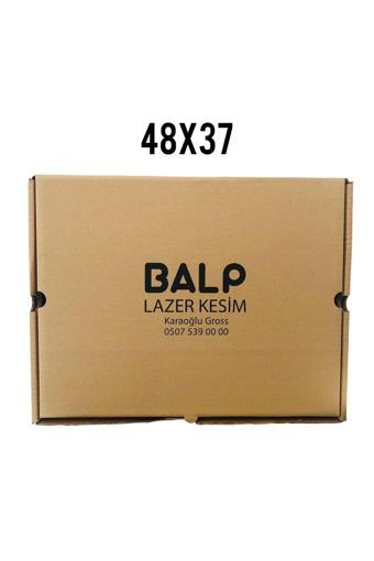 Balp 48X37Cm Ebatında 10 Adet Üretim Fazlası Yazılı Karton Kutu