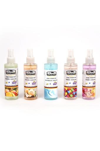 Dr.Auto Oto Parfüm Mango + Sakız + Kavun + Çiçek + Okyanus Kokusu 150 X 5 Oto Ofis Oda Ev Kokusu