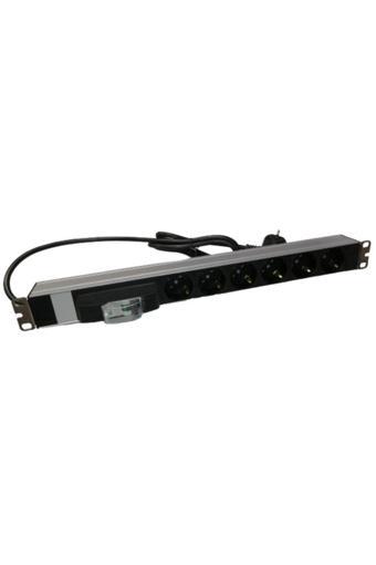 Scspazar 6'Lı Kabinet Grup Prizi 19" 1U Pdu- 16A Legrand Sigortalı 0001