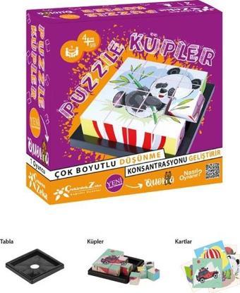 Çekirdek Zeka Puzzle Küpler Oyunu