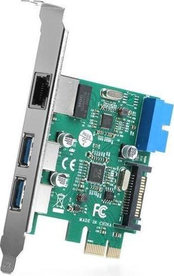 Dark 2X Usb3.0 + Gigabit Lan Pcie X 1 Ağ Kartı Ethernet Kartı