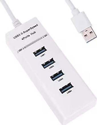 FLY 3408-01 4 Port Hub 1-Usbc 2.0 Usb Çoklayıcı