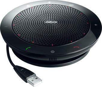 Jabra Speak 510 Uc Usb Ms Konferans Room Loudspeaker Bluetooth USB 2.0 Black Konferans Cihazı