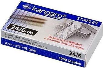 Kangaro Zımba Teli No:24-6-1M Metalik 50-1000 24/6-1M MTL (1 Paket)