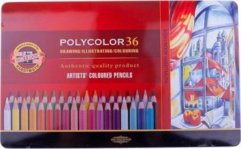 Koh-i Noor Polycolor Sanatsal Kuru Boya Kalemi 36 Renk Of Artist´S Coloured Pencils 3825 36