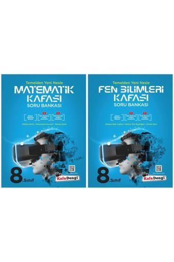 Kafa Dengi Yayınları Lgs 8. Sınıf Soru Bankası Matematik Ve Fen Bilimleri - Kafa Dengi