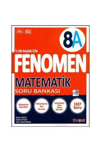 Fenomen Yayıncılık Lgs 8. Sınıf A Serisi Soru Bankası Matematik - Fenomen Yayıncılık