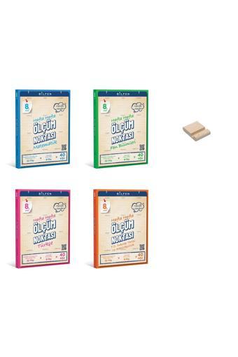 Bilfen Yayıncılık Lgs 8. Sınıf Hafta Hafta Matematik Fen Türkçe Ve İnkılap 4Lü Set Ölçüm Noktası - Bilfen Yayınları