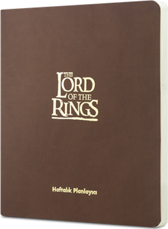 Mabbels Not Defteri Haftalık Planlayıcı Tarihsiz Lotr 15X17Cm Çizgisiz Açık Kahve Pln-389088