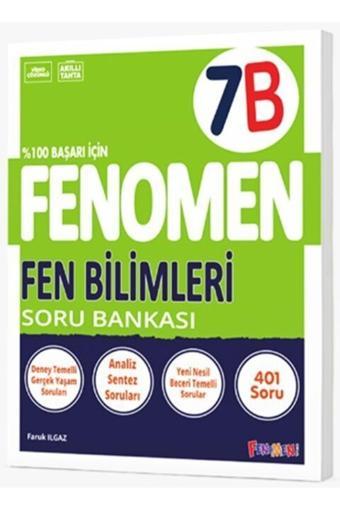 Fenomen Yayıncılık 7. Sınıf Fen Bilimleri B Fenomen Soru Bankası - Fenomen Yayıncılık