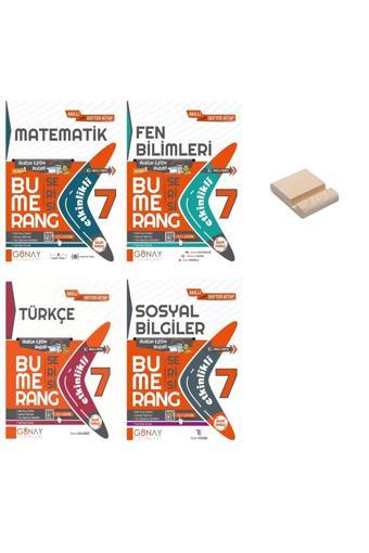 Günay Yayınları 7. Sınıf Bumerang Etkinlikli Matematik Fen Bilimleri Türkçe Ve Sosyal Bilgiler 4Lü Set - Günay Yayınları
