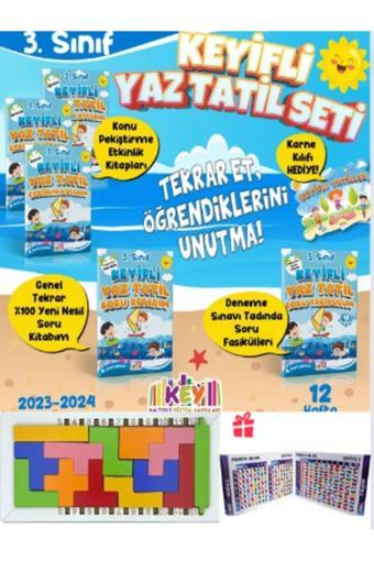 Key Kaliteli Eğitim Yayınları Kaliteli Eğitim Yayınları 3. Sınıf Key Yaz Tatil Kitabı Ful Set Hediyeli (Yeni Basım 2024) - Key Yayınları
