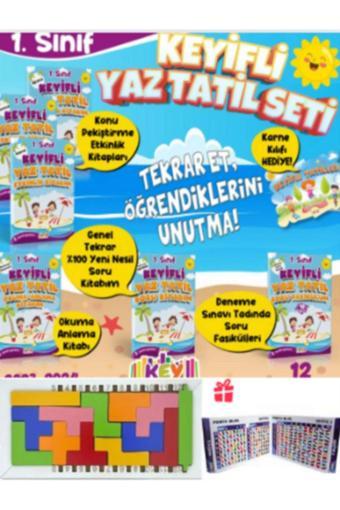 Kaliteli Eğitim Yayınları 1. Sınıf Yaz Tatili Keyfi + Fasikül Soru Bankası (2. Sınıfa Geçtim) 2024 - Kaliteli Eğitim Yayınları