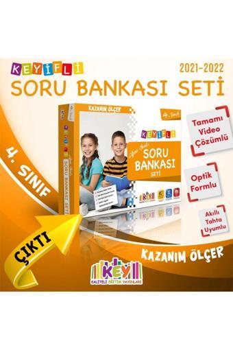 Kaliteli Eğitim Yayınları 4.Sınıf Keyifli Yeni Nesil Soru Bankası Seti 2022 - Kaliteli Eğitim Yayınları