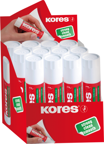 Kores Stick Yapıştırıcı 40 Gram 12402 (12 Li Paket)