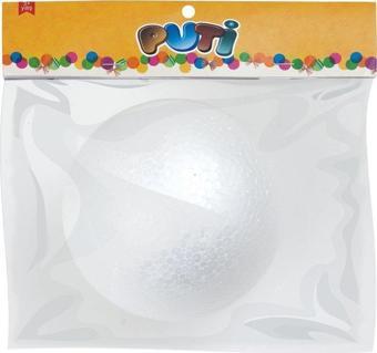Puti Köpük Top 18 Cm Tekli 8955
