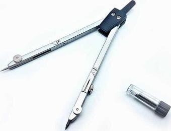 Rubenis Pergel Seti Çift Kırmalı Özel Kutulu Metal Rp-03