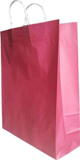 Umur Karton Çanta (Hediye Çantası) 9X25X33 Cm Pembe 30015696 (50 Li Paket)