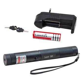 Powermaster Şarjlı Uzun Menzilli Yeşil Lazer Pointer 25 Km Menzil