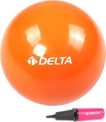 Delta 20 cm Turuncu Pilates Denge Egzersiz Topu + Pilates Topu Pompası