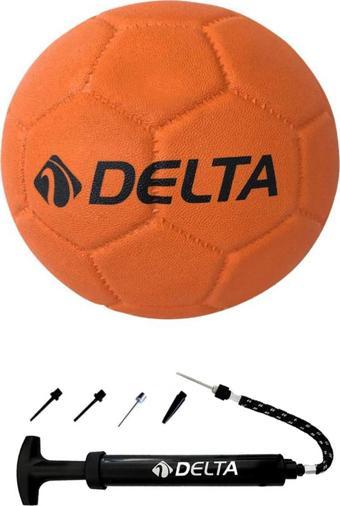 Delta Deluxe Kauçuk 1 Numara Hentbol Topu + Top Pompası